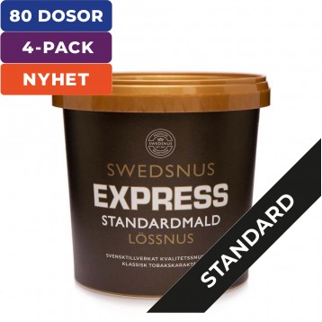 4-Pack Lössnus Standard Express 20 Dosor